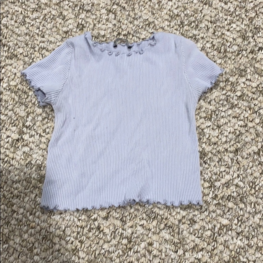 periwinkle crop top